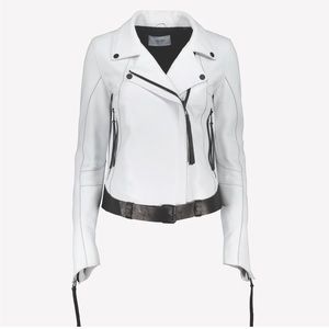 The Face New York Racer R Leather Jacket